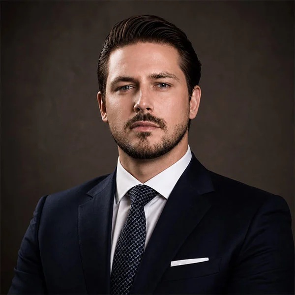 Retrato de Patrick Hammarstrom, sócio da CFH Advogados